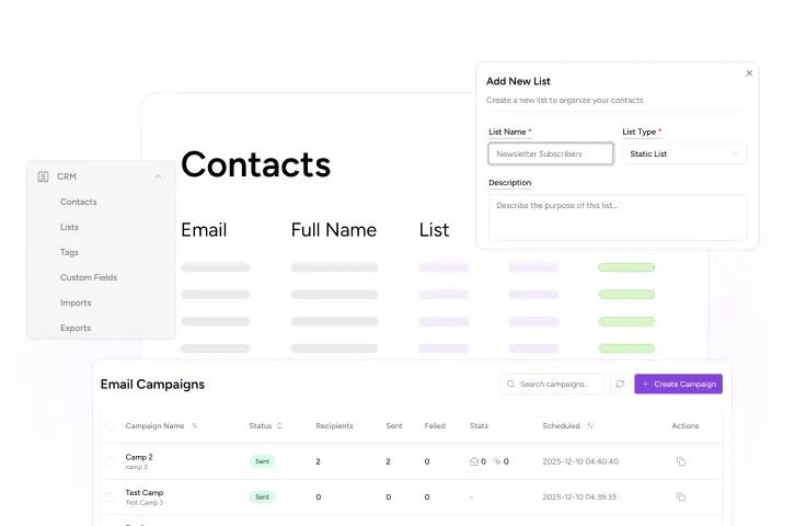 Homepage everything in one place, calm and unified. visual
