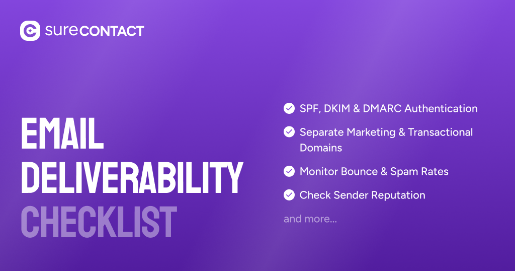 email deliverability checklist feature image