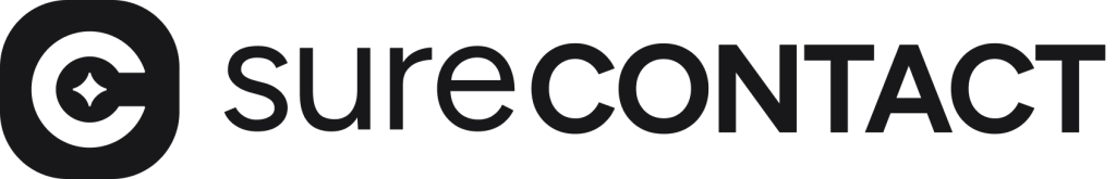 Brand Assets surecontact logo primary all black