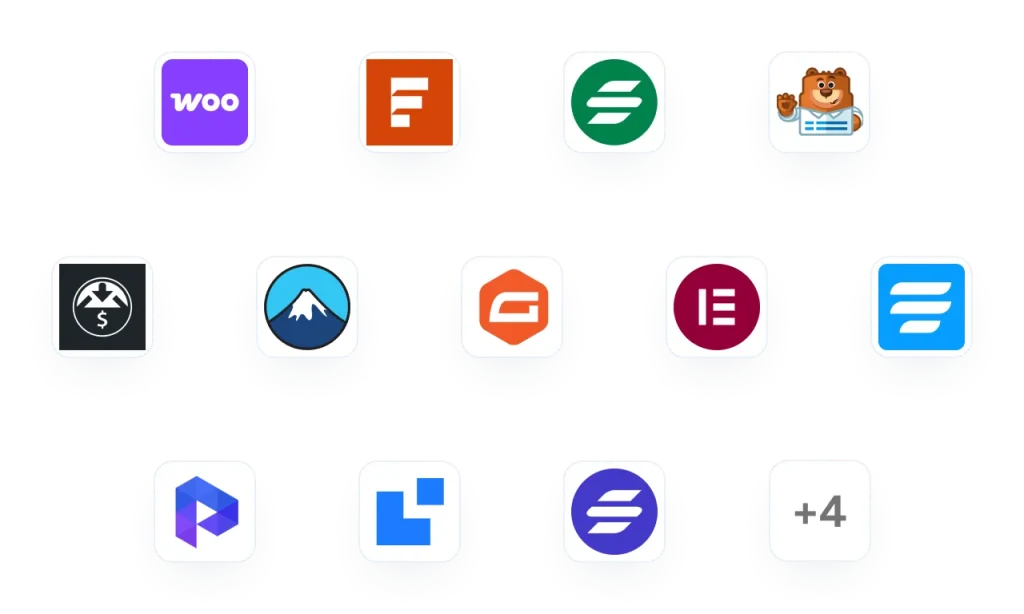 Homepage integrations row