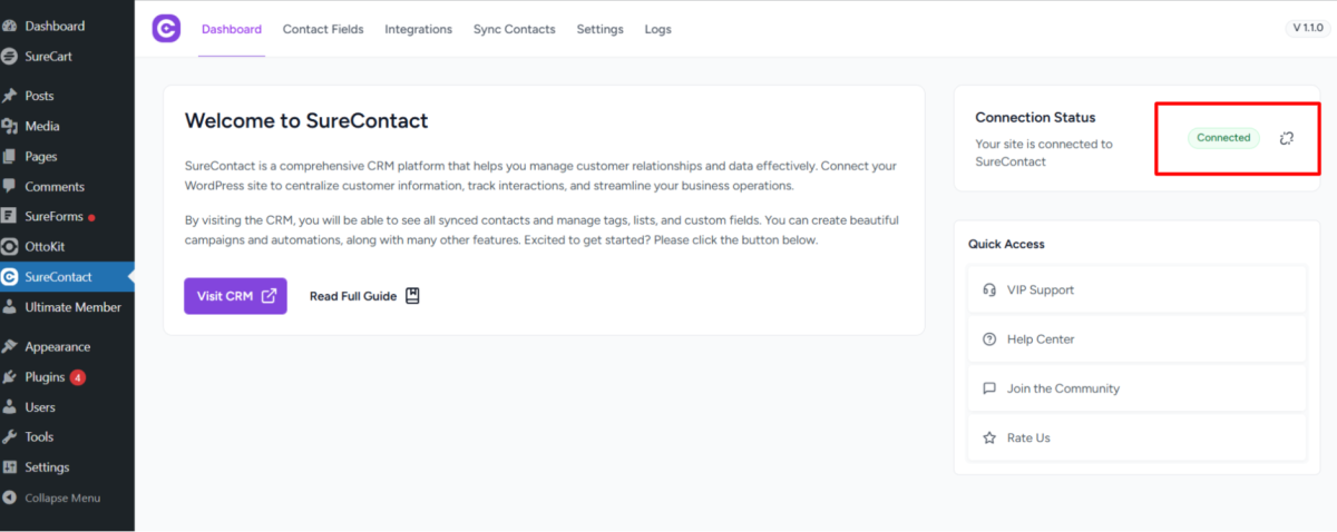 SureForms Integration with SureContact image (16)