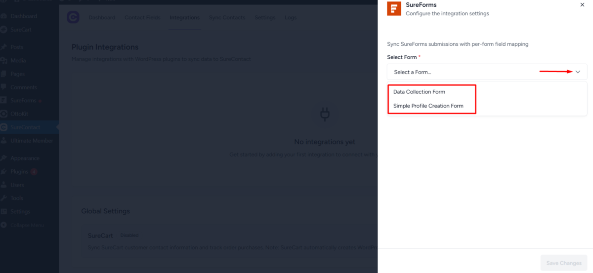 SureForms Integration with SureContact image (20)