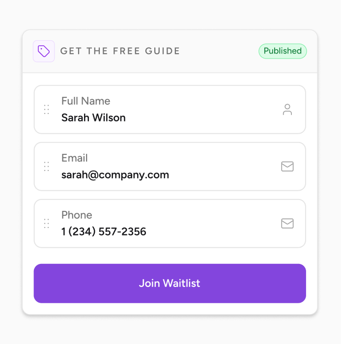 Native Forms build forms
