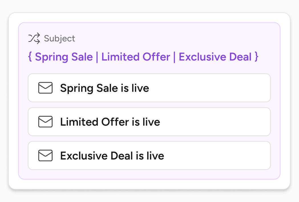 AI Email Marketing one to one