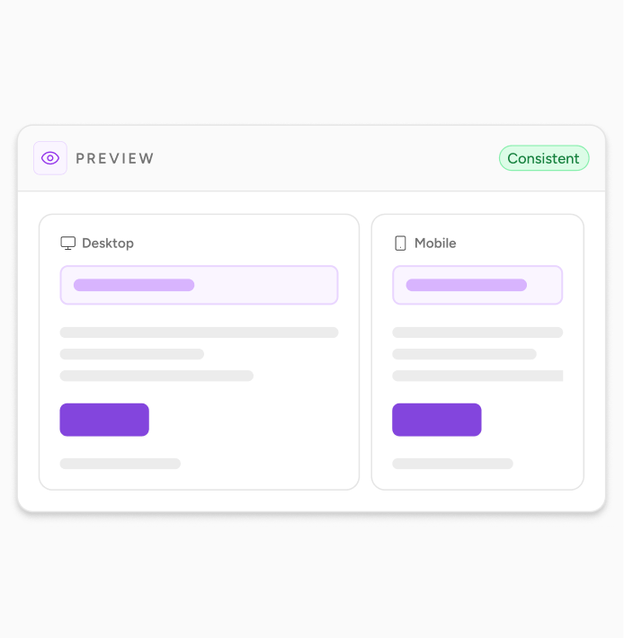 Email Builder preview