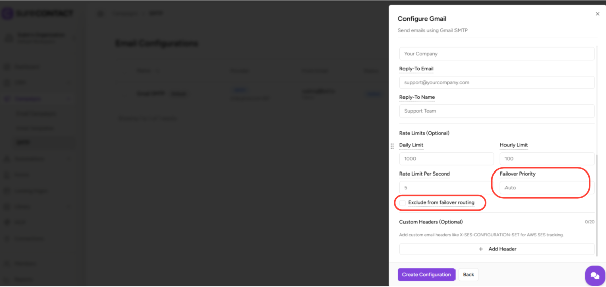 SMTP Routing User Flow zight 2026 5 1 at 6.46.58 pm